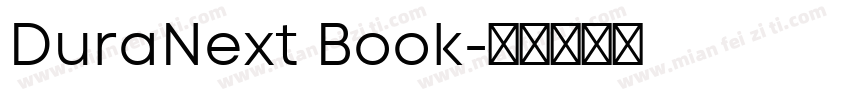 DuraNext Book字体转换